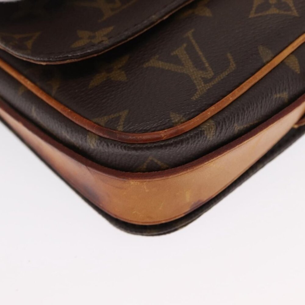 Authentic LOUIS VUITTON Monogram Cartouchiere PM Shoulder Bag M51254 LV - Picture 3 of 16